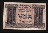 1 Lira Dittatura 1939 1